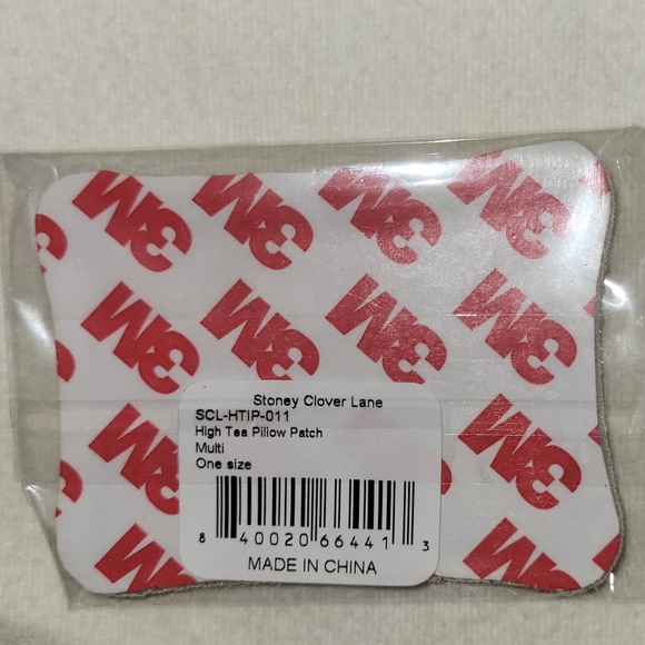 Stoney Clover High Tea Pillow Patch NEW - Picture 2 of 4